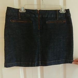 Old Navy denim mini skirt, size 8